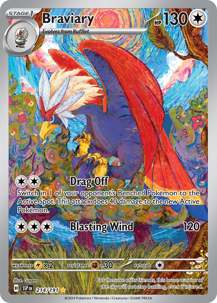 Braviary SSP 214/191