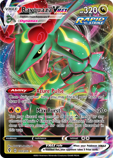 Rayquaza VMAX EVS 111/203