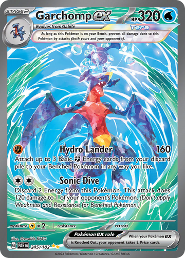 Garchomp ex PAR 245/182