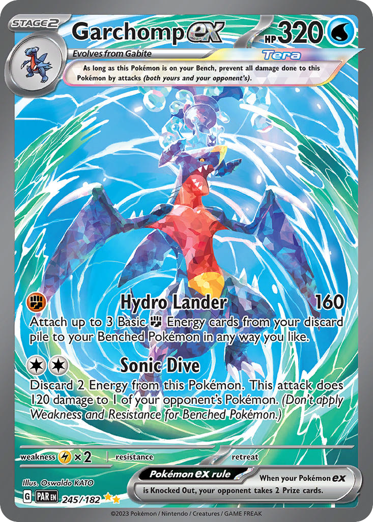Garchomp ex PAR 245/182