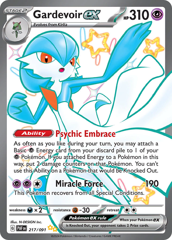 Gardevoir ex PAF 217/091