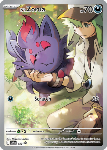 N's Zorua SVP189