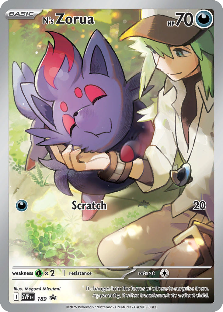 N's Zorua SVP189