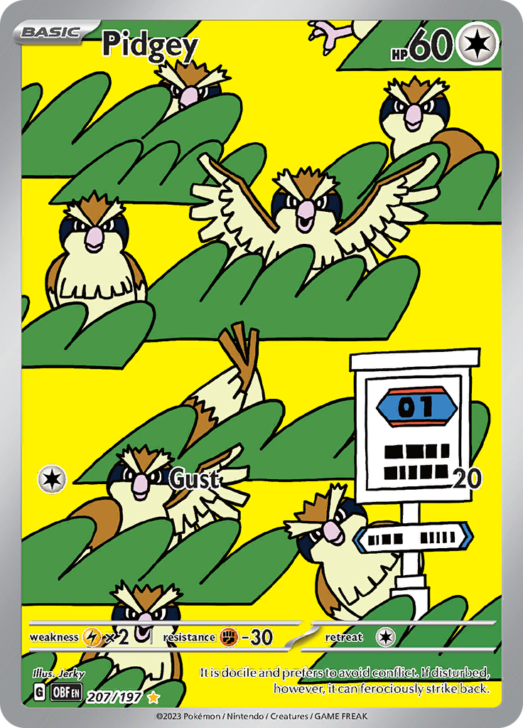 Pidgey OBF 207/197