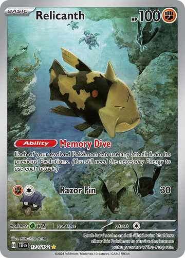 Relicanth TEF 173/162