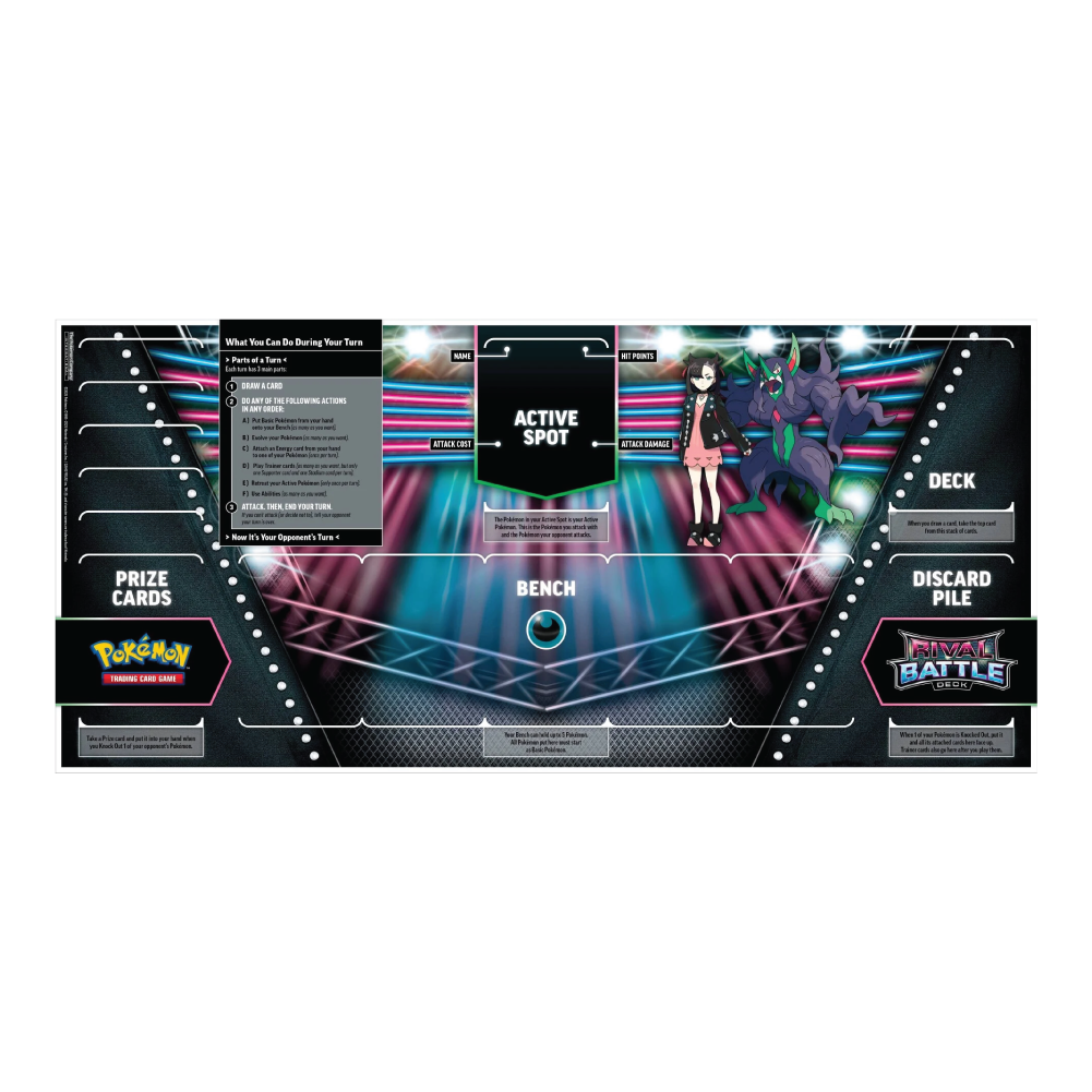 Pokémon TCG Rival Battle Deck - Marnie - Playmat
