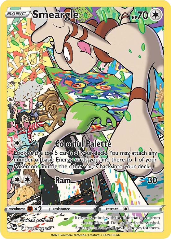 Smeargle SIT TG10/TG30