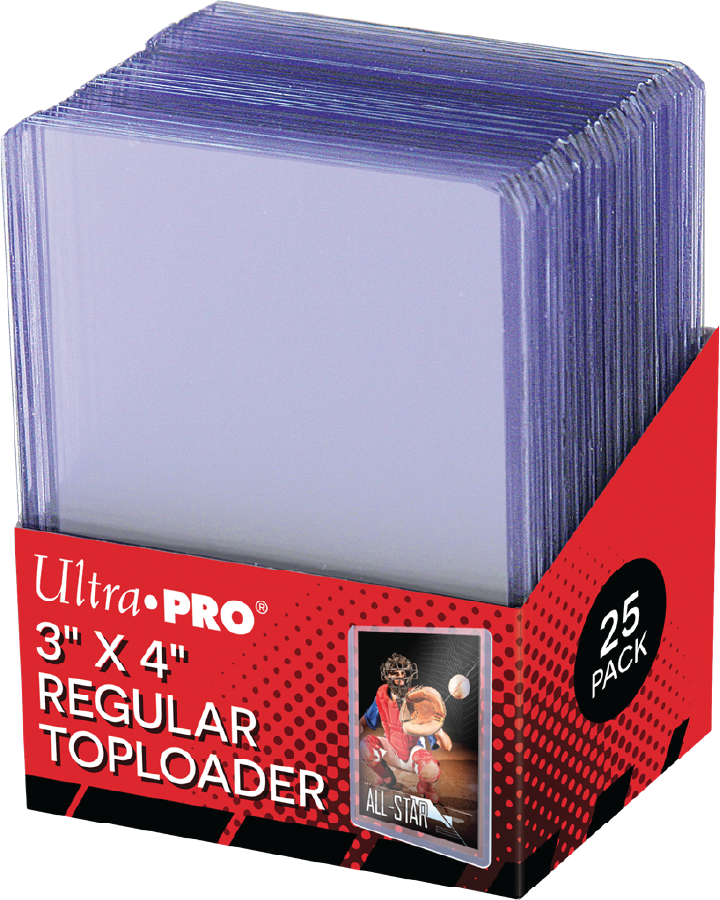 Ultra PRO Regular Toploader 3x4in 25 pcs