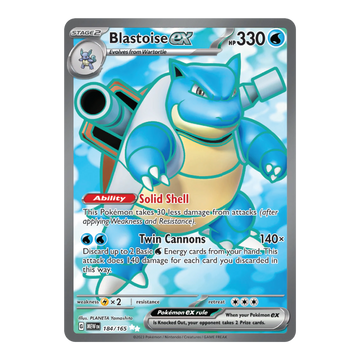 Blastoise MEW 184/165