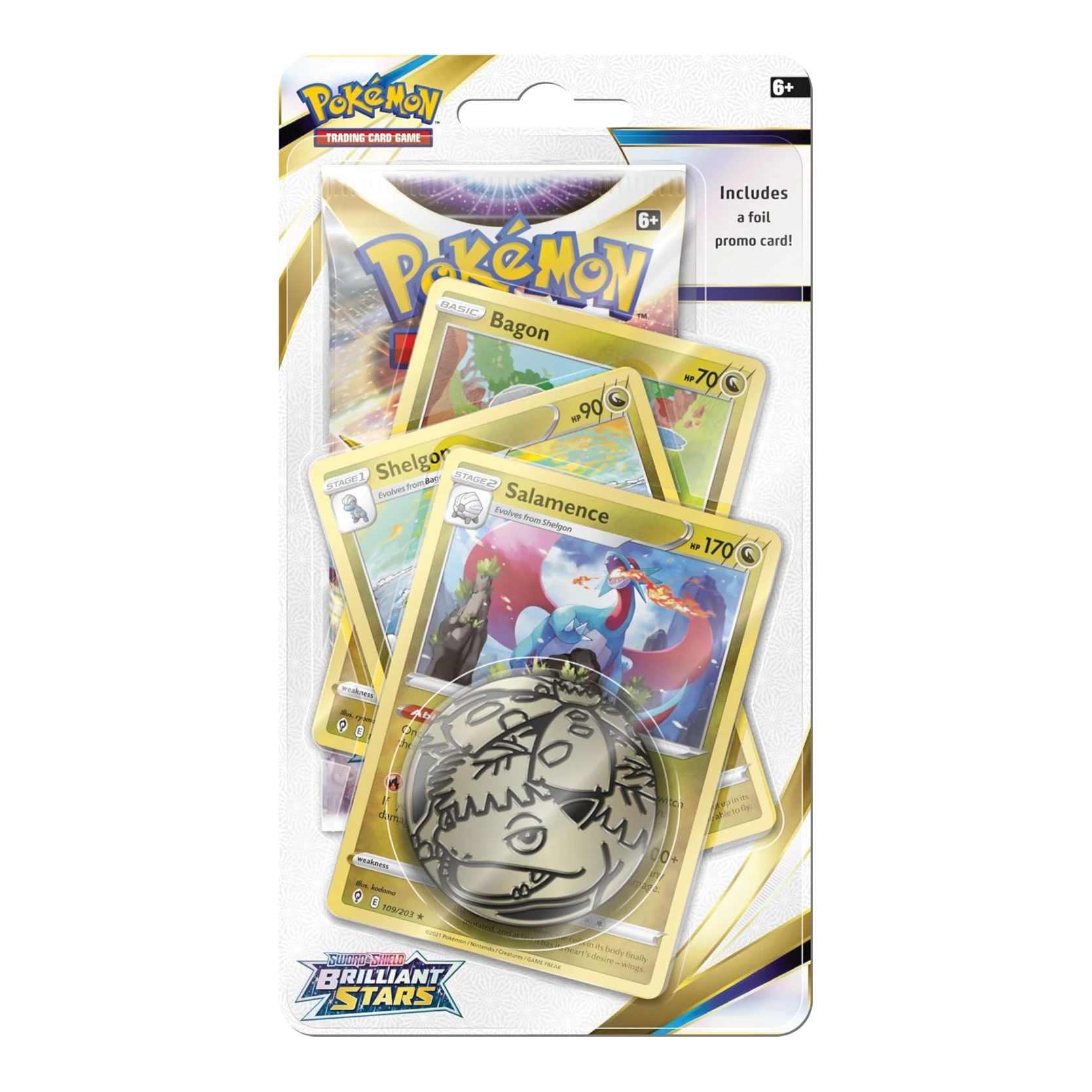 Brilliant Stars Premium Checklane Blister - Salamence