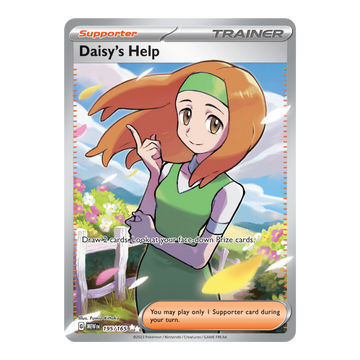 Daisy's Help MEW 195/165
