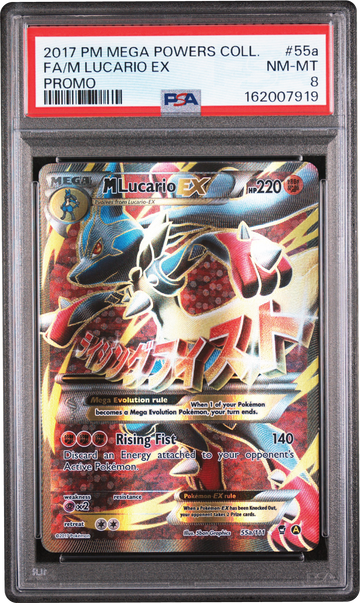 MLucario EX FFI 55a PSA 8