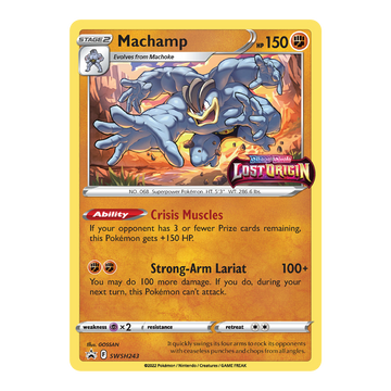 Machamp SWSH243 (Sealed Deck)