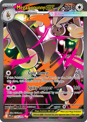 Mega Lopunny ex PFL 128/094