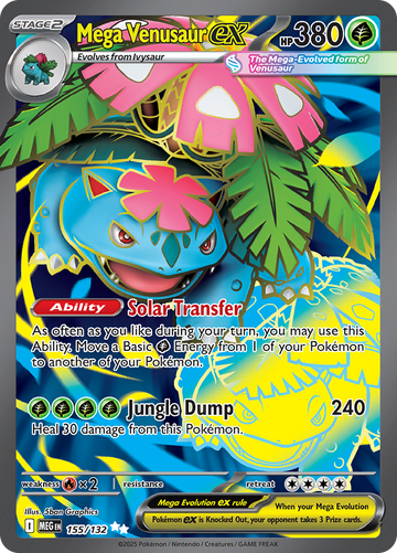 Mega Venusaur ex MEG 155/132