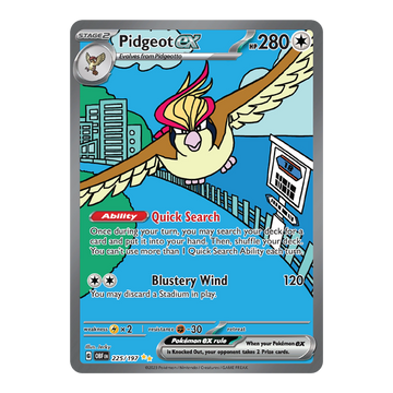 Pidgeot ex OBF 225/197