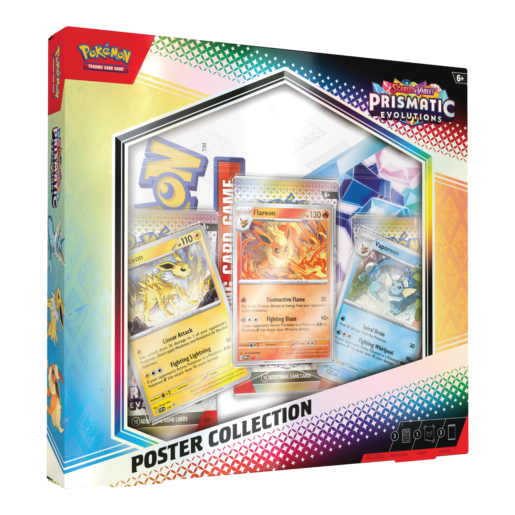 Pokémon TCG Prismatic Evolutions Poster Collection