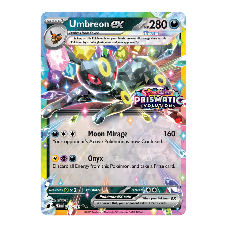 Umbreon ex xPRE 060/131 (Stamped & Sealed)