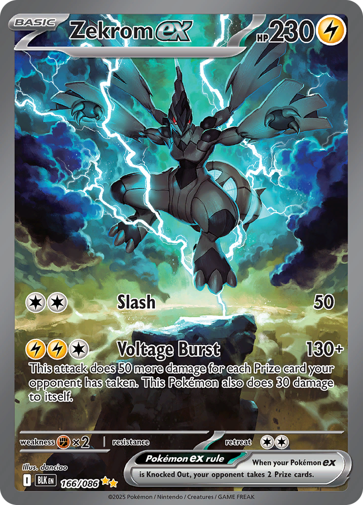 Zekrom ex BLK 166/086