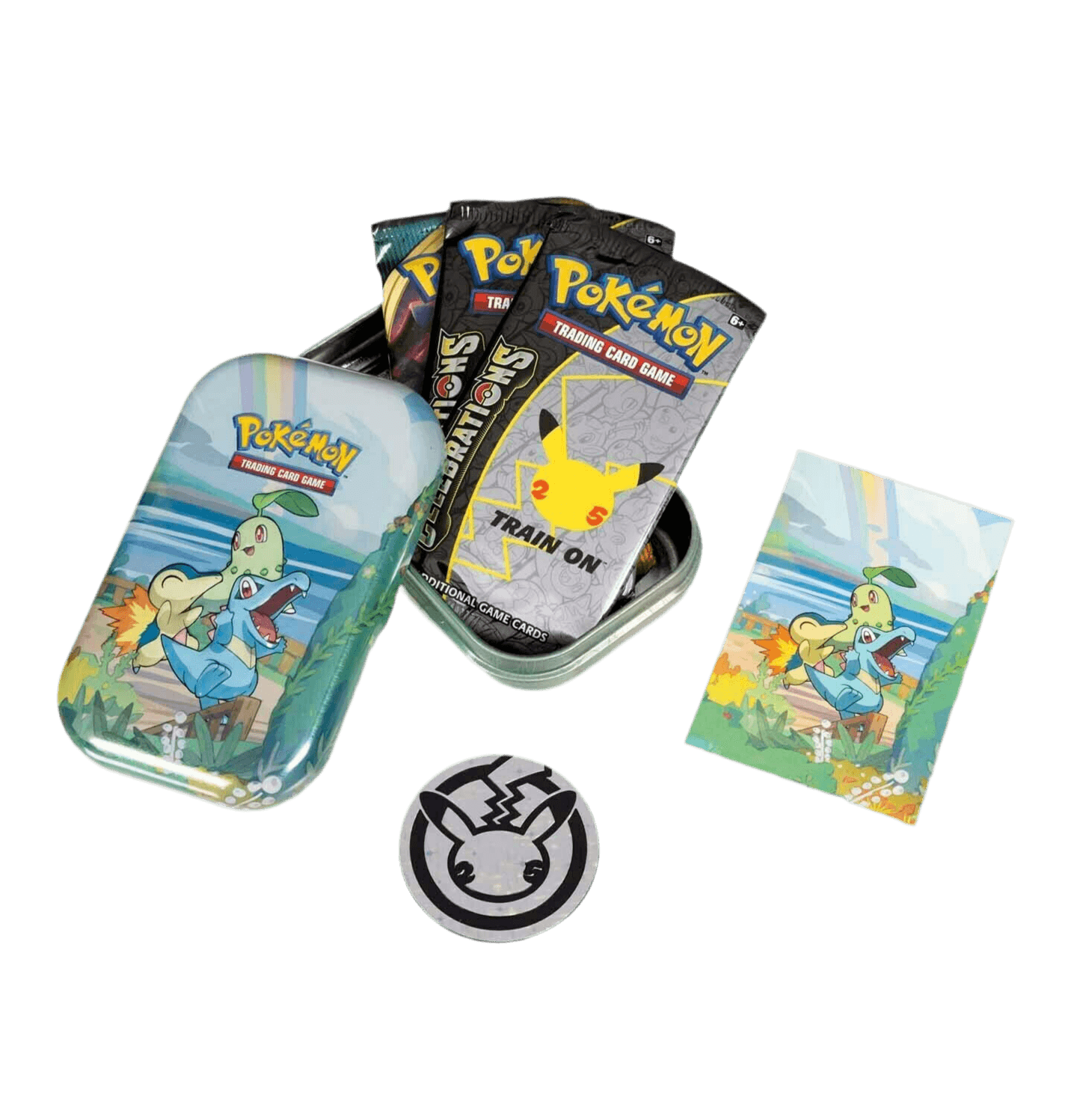 Pokémon TCG: Celebrations Mini Tin Contents