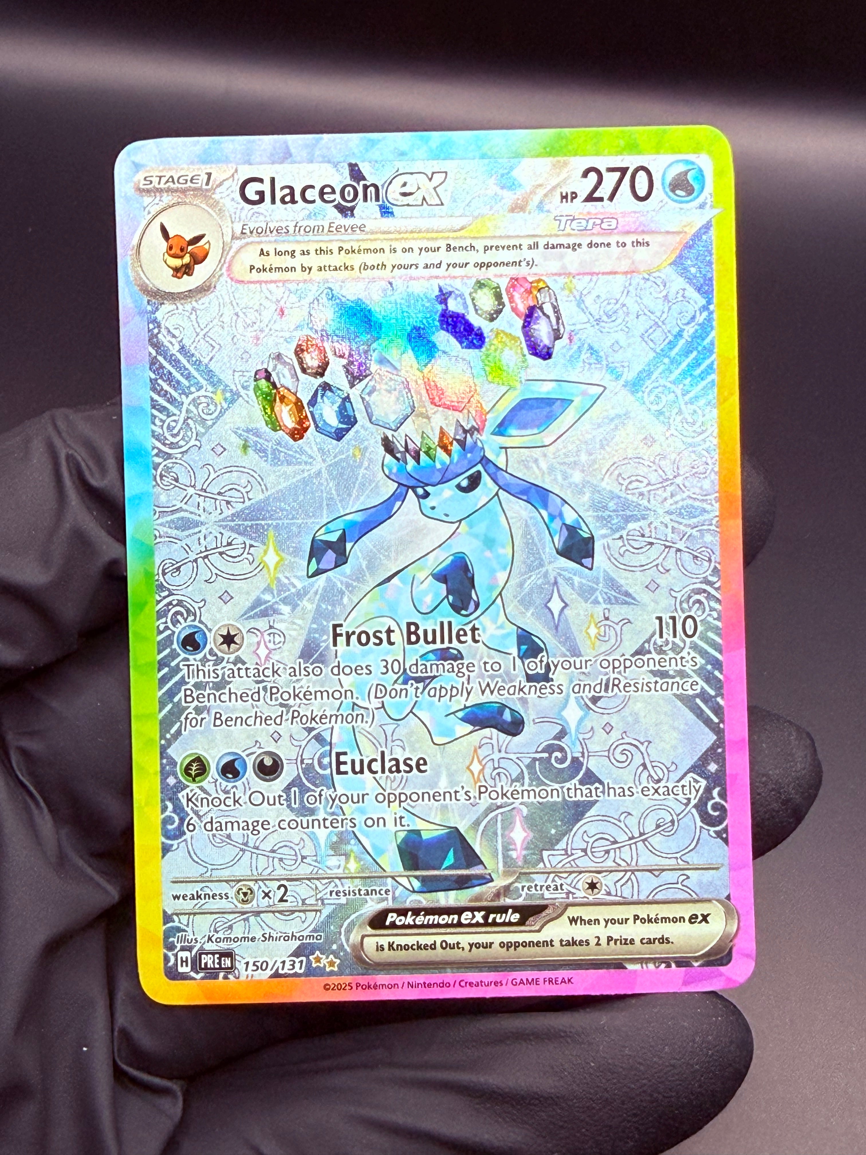 Glaceon ex PRE 150/131