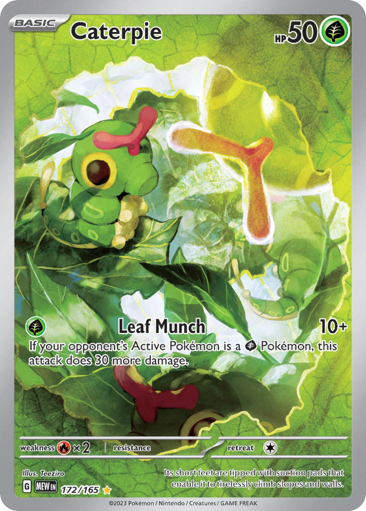 Caterpie MEW 172/165