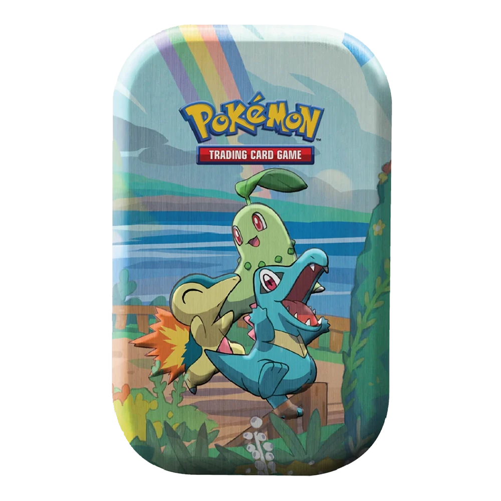Pokémon TCG: Celebrations Mini Tin Johto (Chikorita, Cyndaquil & Totodile)