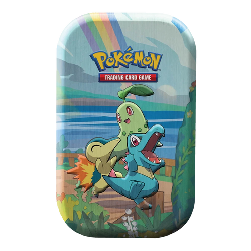 Pokémon TCG: Celebrations Mini Tin Johto (Chikorita, Cyndaquil & Totodile)