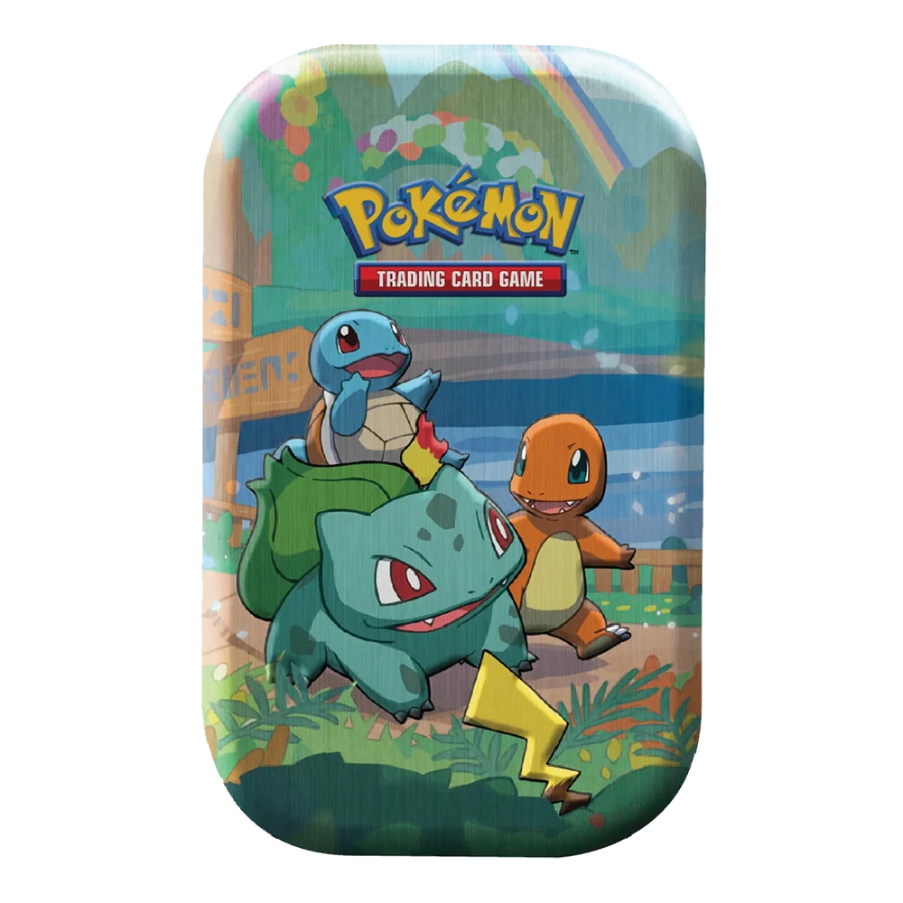 Pokémon TCG: Celebrations Mini Tin Kanto (Bulbasaur, Charmander & Squirtle)