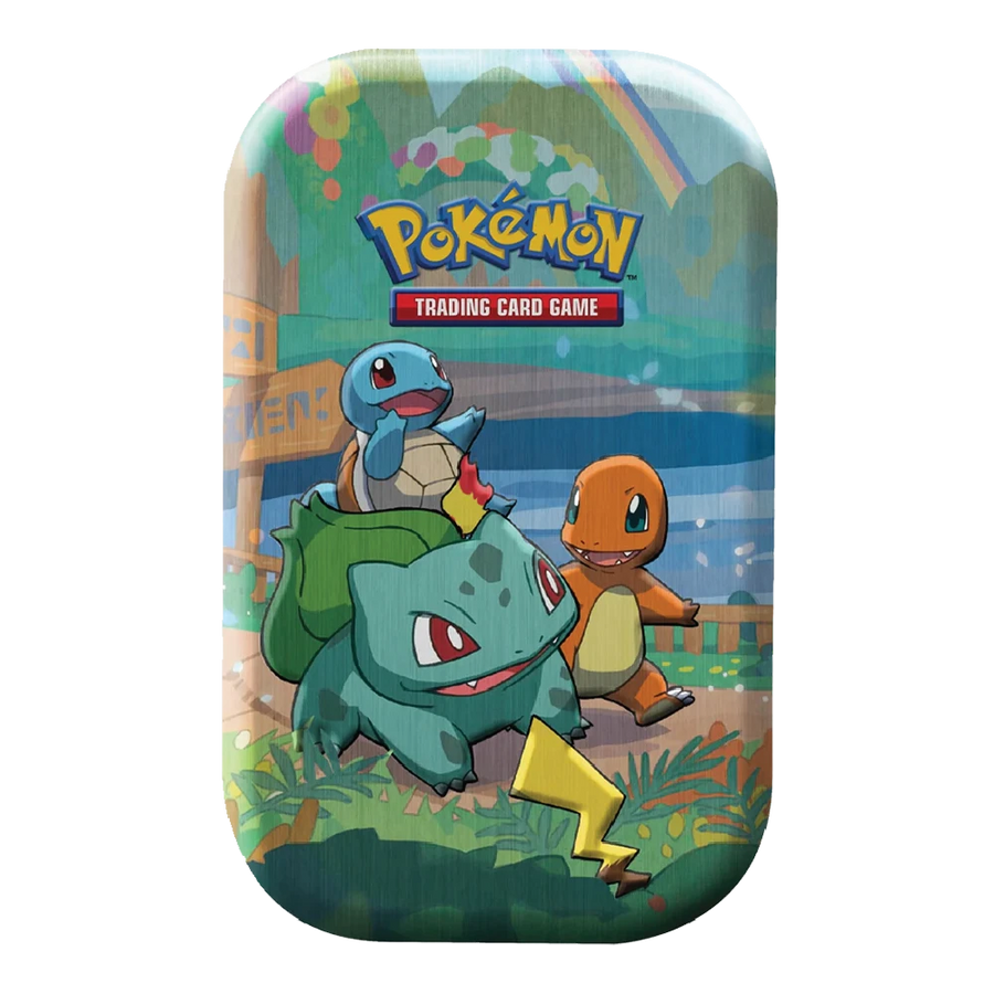 Pokémon TCG: Celebrations Mini Tin Kanto (Bulbasaur, Charmander & Squirtle)