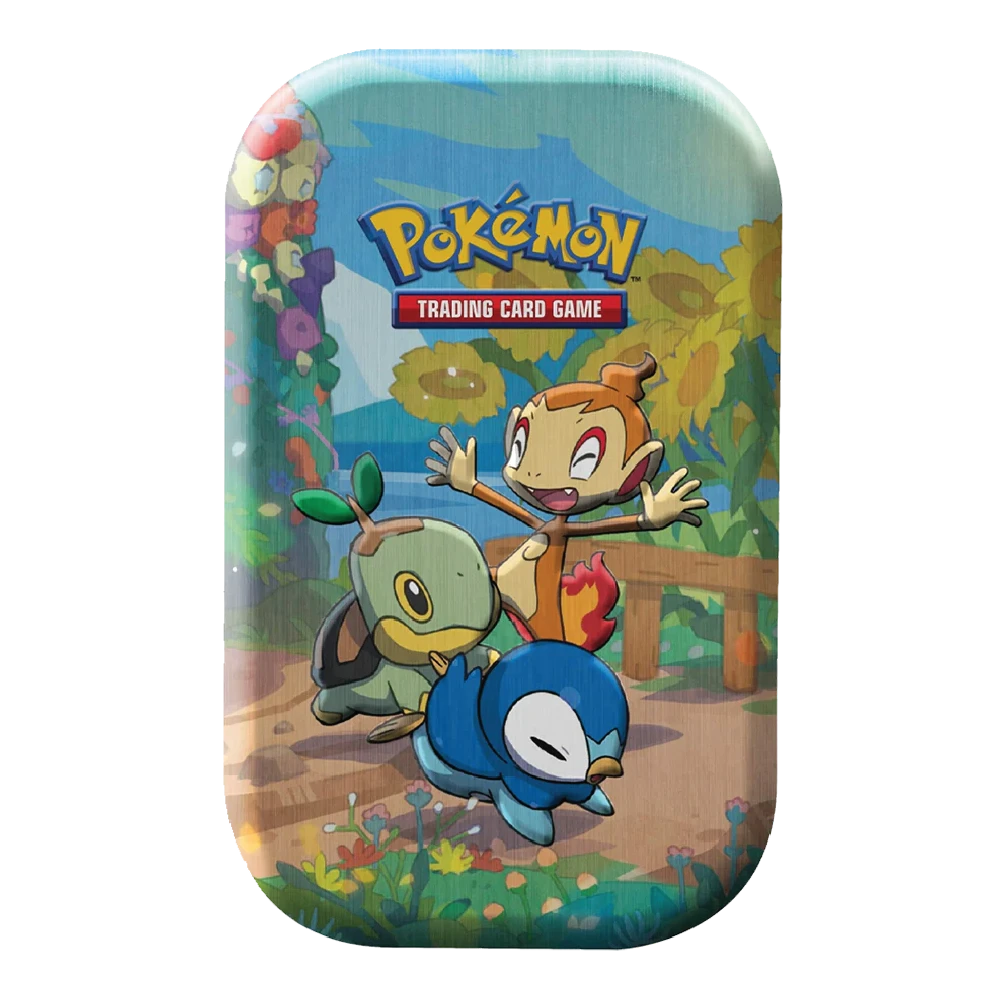 Pokémon TCG: Celebrations Mini Tin Sinnoh (Turtwig, Chimchar & Piplup)