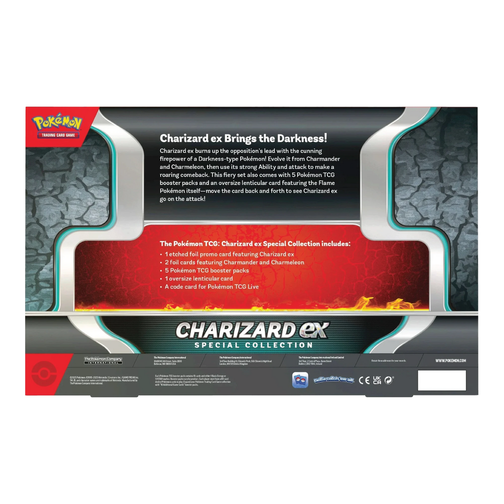 Charizard ex Special Collection - Achterkant
