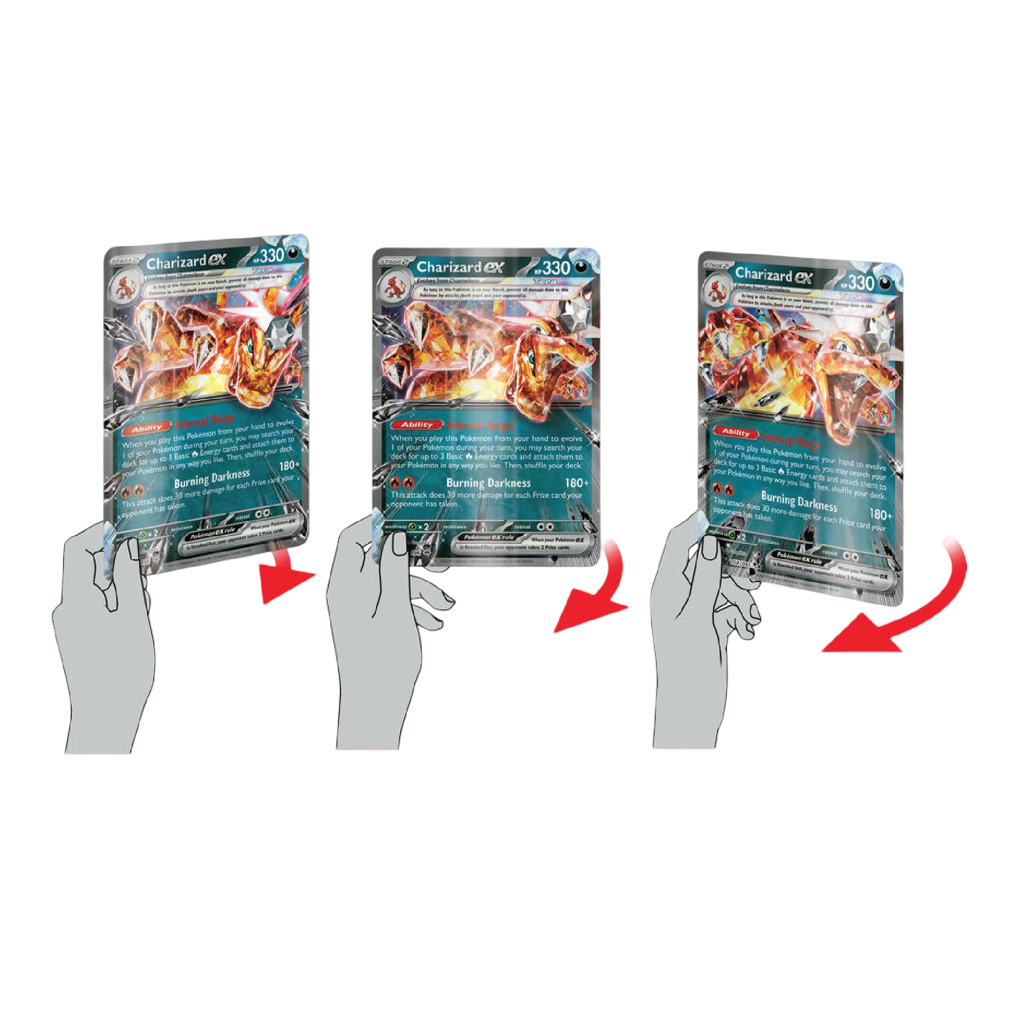 Pokémon TCG Charizard ex Special Collection Lenticular Card 