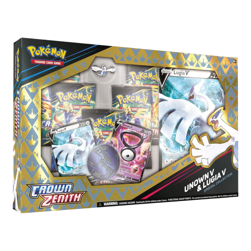Crown Zenith Unown V & Lugia V Special Collection