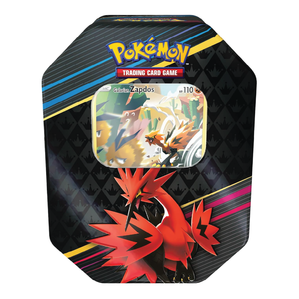 Pokémon TCG: Crown Zenith Tin (Galarian Zapdos)
