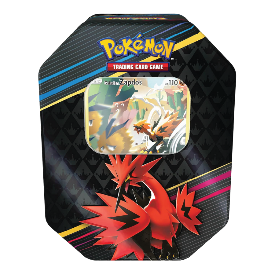 Pokémon TCG: Crown Zenith Tin (Galarian Zapdos)