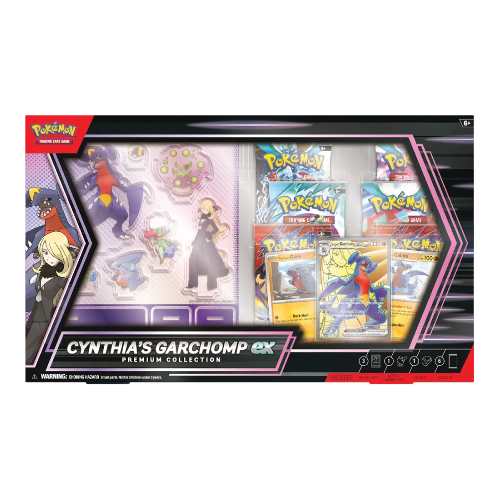 Cynthia's Garchomp ex Premium Collection - Voorkant