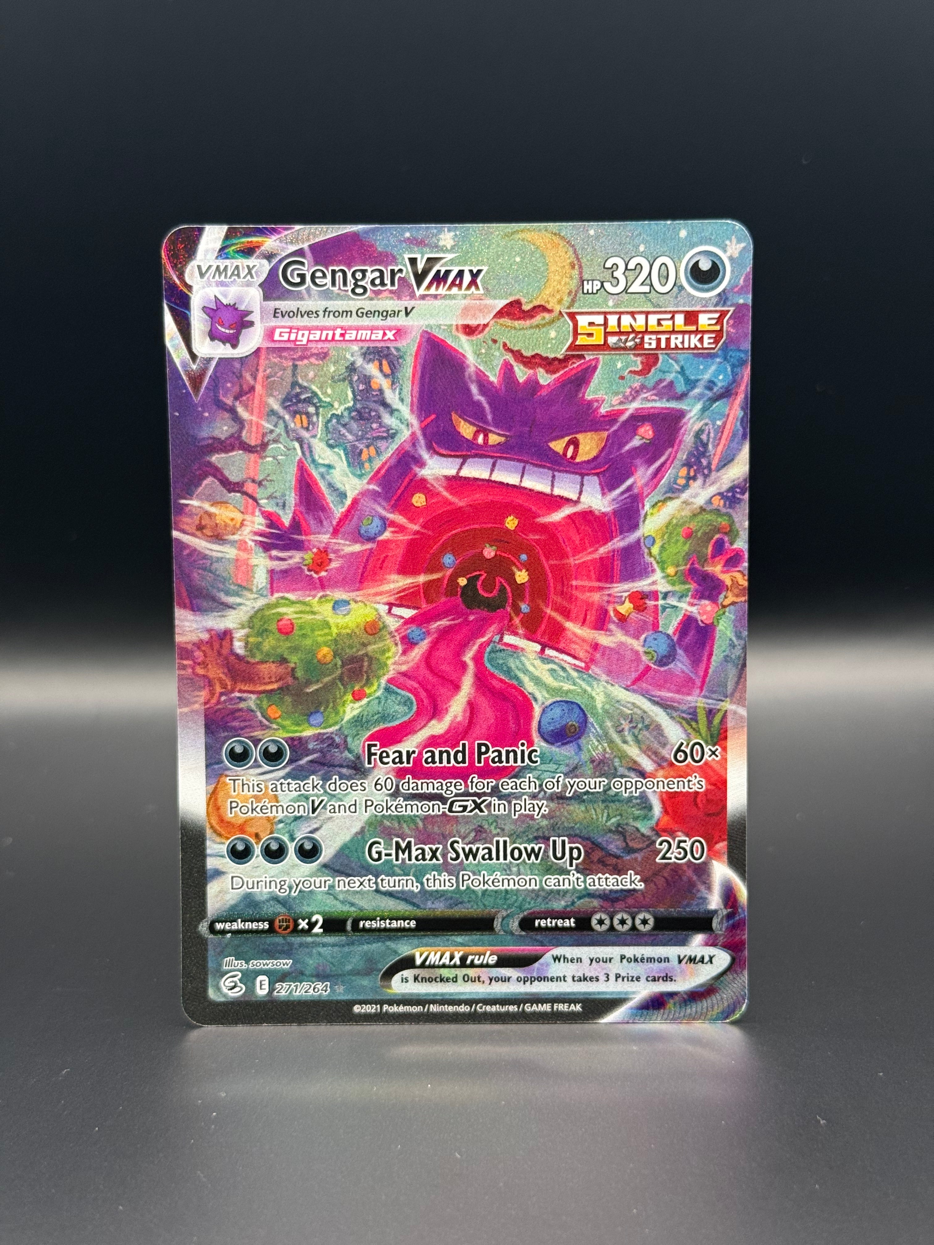 ゲンガーVMAX 271/264 海外版 Gengar VMAX FST 271/264 – Holo Grail