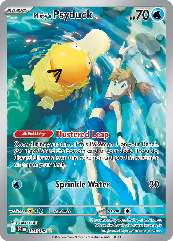 Misty's Psyduck DRI 193