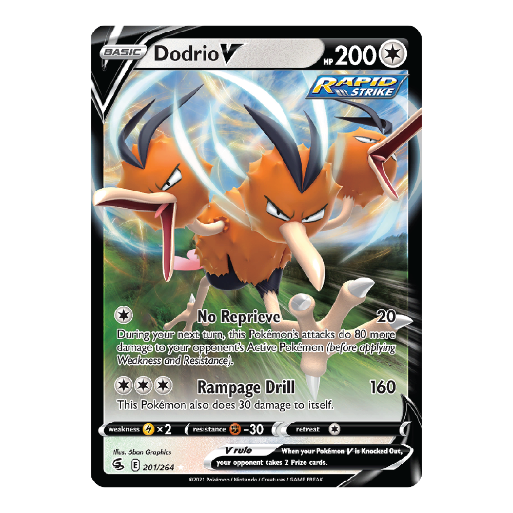 Dodrio V Fusion Strike 201/264