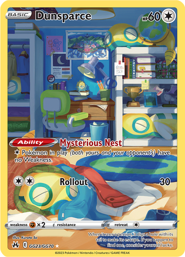 Dunsparce CRZ GG23/GG70