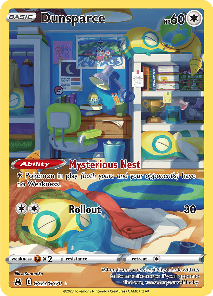 Dunsparce CRZ GG23/GG70