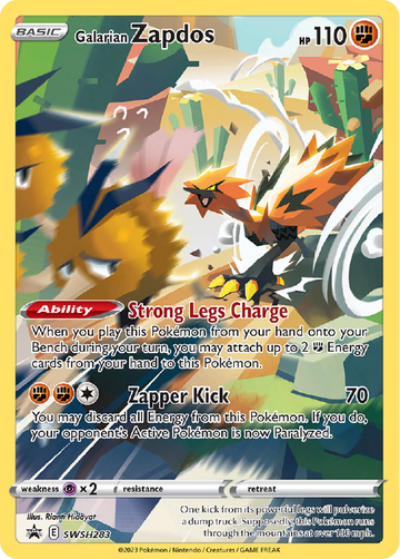 Galarian Zapdos SWSH283