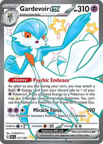 Gardevoir ex PAF 217/091