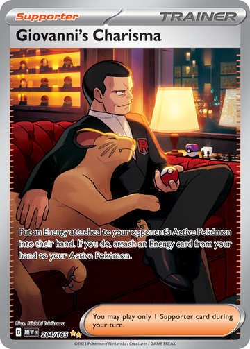 Giovanni's Charisma MEW 204/165
