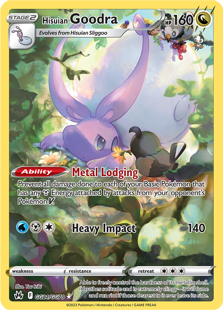 Hisuian Goodra CRZ GG21/GG70