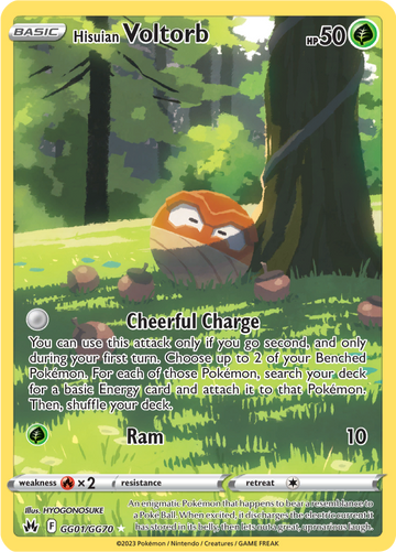 Hisuian Voltorb CRZ GG01/GG70