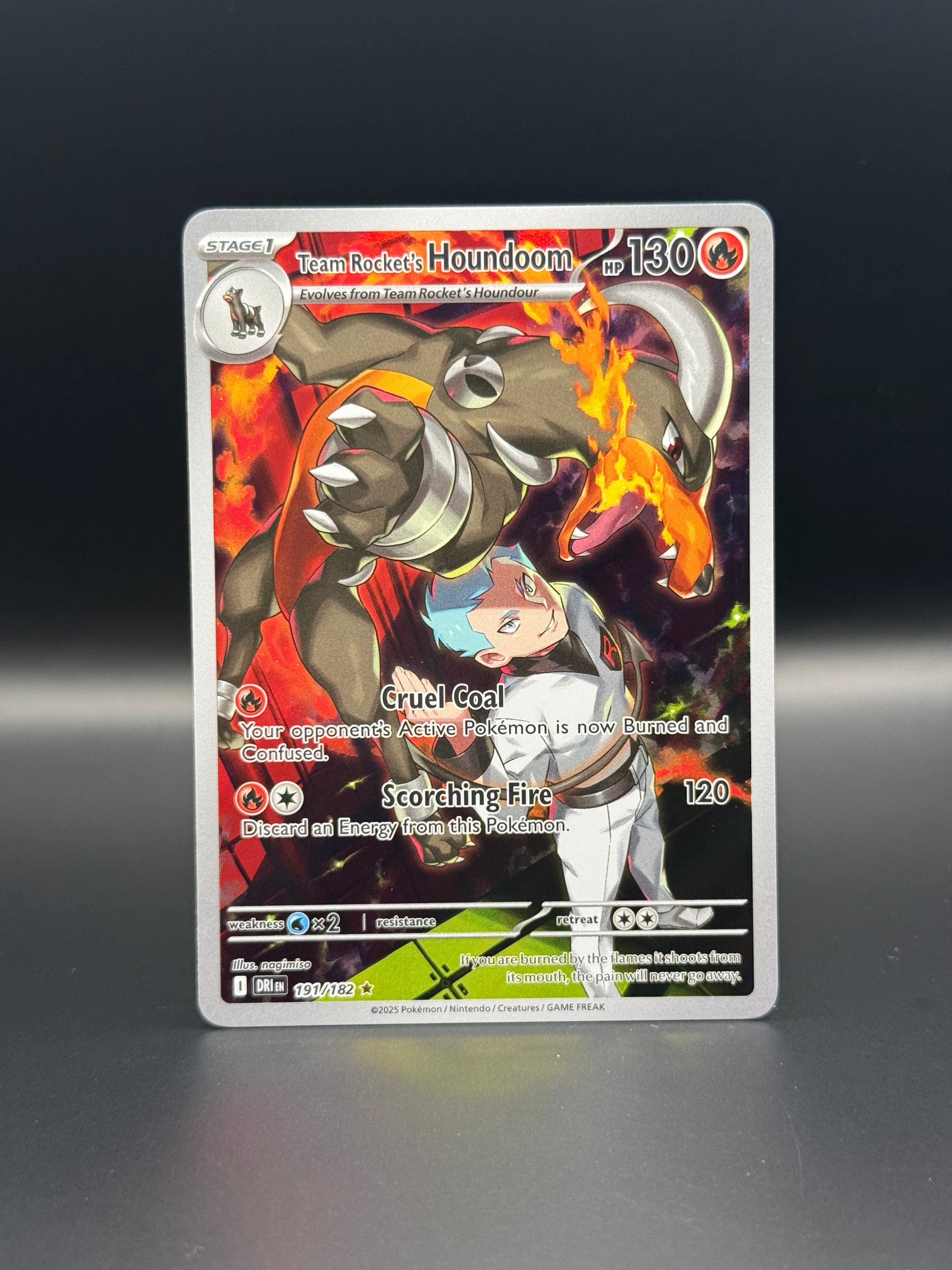 Team Rocket's Houndoom DRI 191/182
