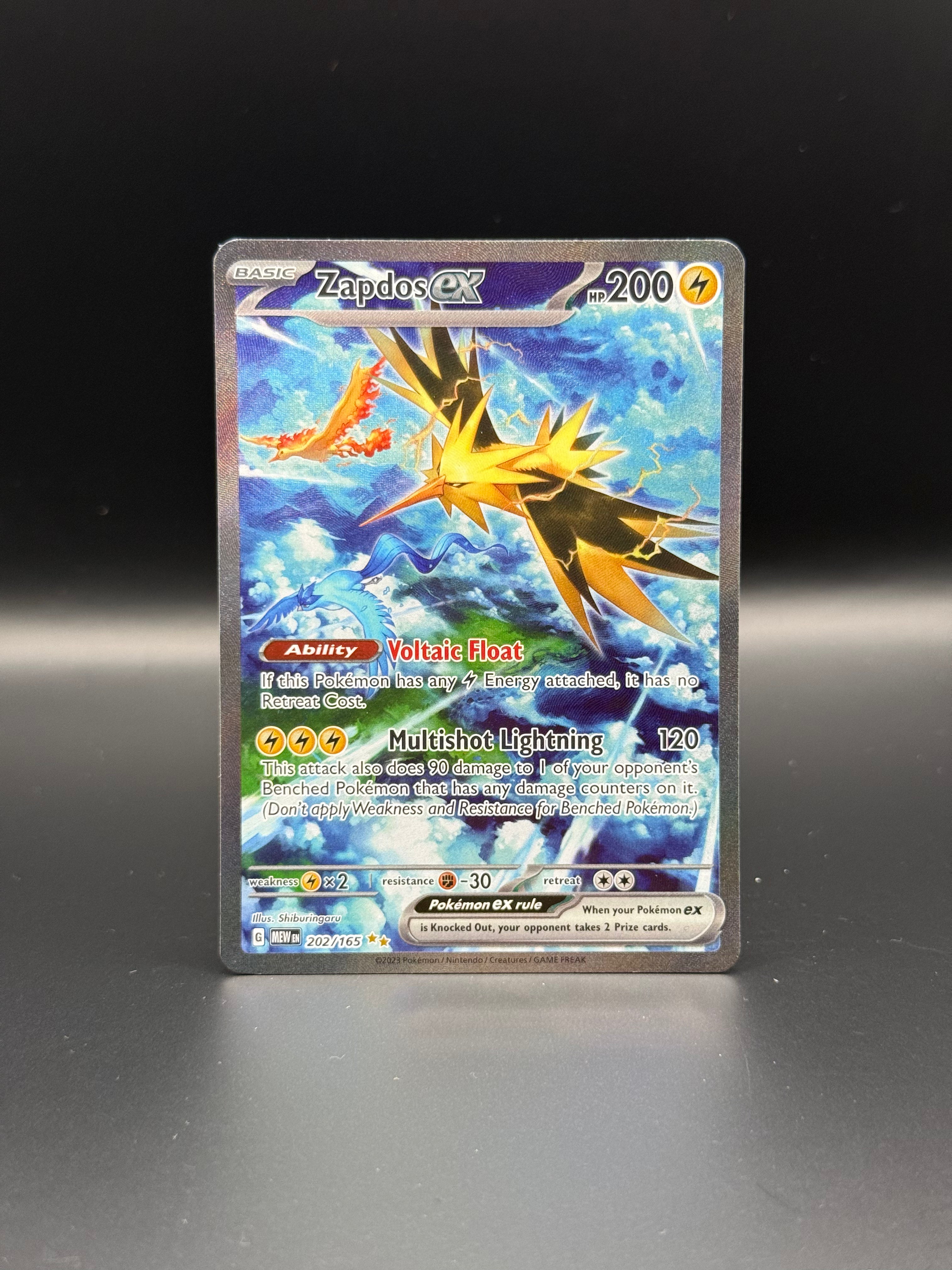 Zapdos ex MEW 202/165