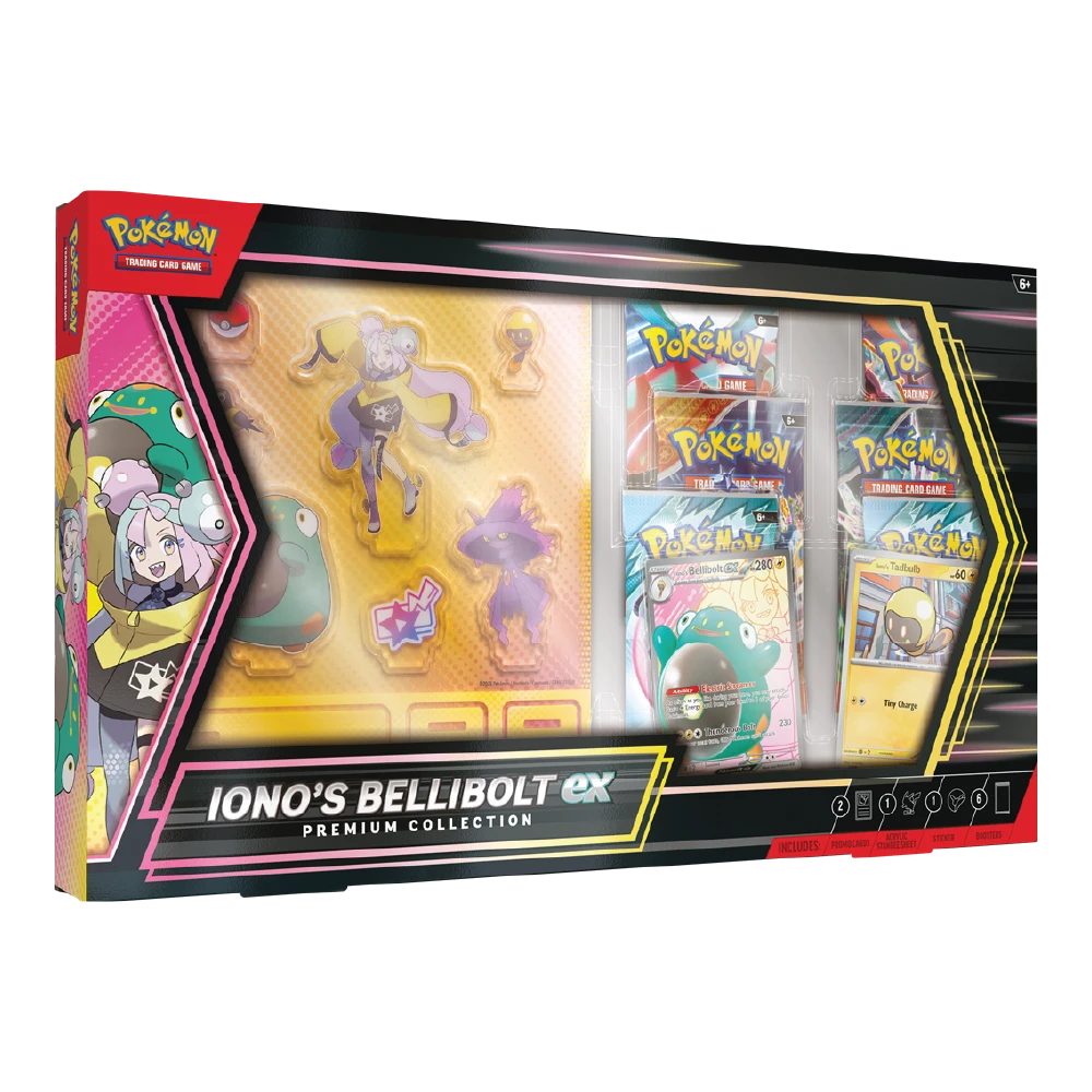 Pokémon TCG: Iono's Bellibolt ex Premium Collection